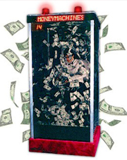 Casino Blizzard of Dollars Money Machine